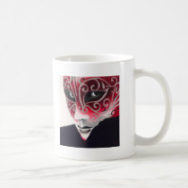 Silver Flair Mask Painting mugs
