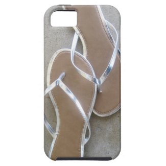 Silver Flip Flop Phone Case