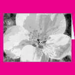 Silver Flower Card