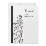 Silver Flowers : : Elegant Wedding Bridal Shower