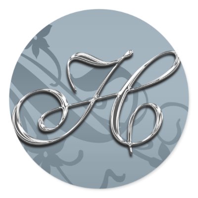 Wedding Monogram Invitations - Wedding Paper Divas