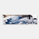 Silver Fox Bumper Sticker