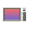 Silver Frame Template 02 postage