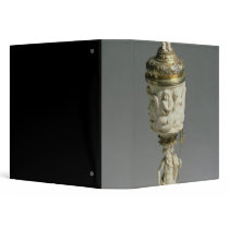 Silver gilt and carved ivory goblet vinyl binder