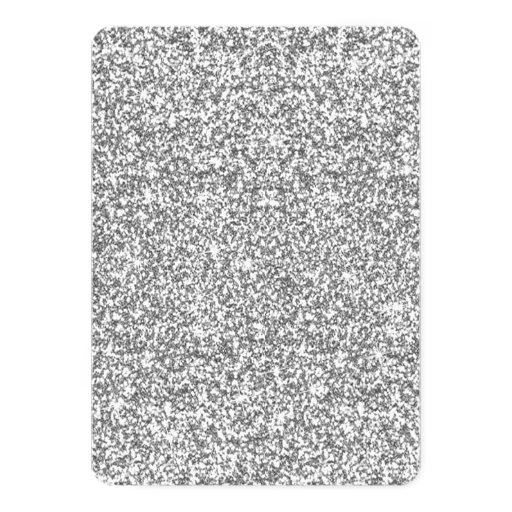 Silver Glitter Diamond Infinity Maid Of Honor Card