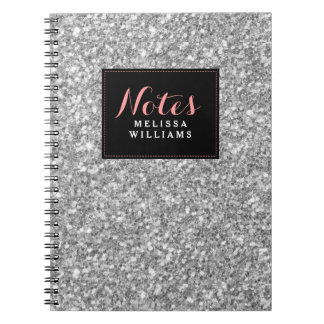 Glitter Notebooks & Journals 