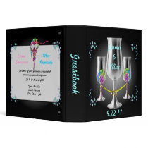 Silver Goblet Unity Guestbook & Photos Vinyl Binder