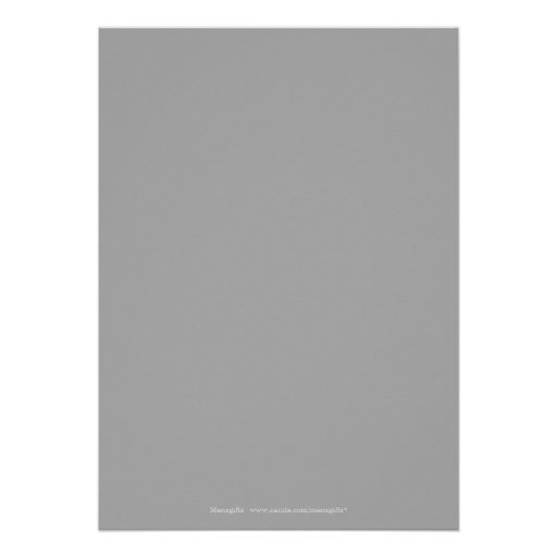 Silver gray wedding engagement anniversary announcement