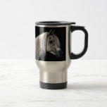 Silver Grey Arabian Horse Mug