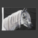 Silver Grey Arabian Horse Towels