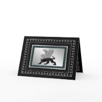 Silver Griffin cards by Spice Silver Griffin cards