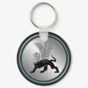 Silver Griffin keychains by Spice Silver Griffin keychains
