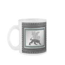 Silver Griffin mugs by Spice Silver Griffin mugs