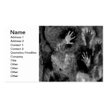 Silver Hands Business Card