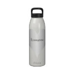 Silver Heart Liberty Bottle Just Add Name Water Bottles