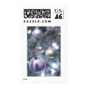 Silver Holiday Tree postage