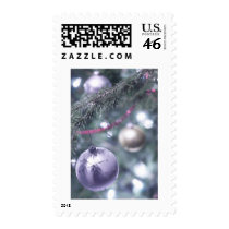 Silver Holiday Tree postage by HolidayPostage Silver Holiday Tree postage