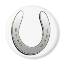Silver Horse Shoe magnets by rogerme Silver Horse Shoe magnets