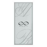 Silver Infinity Hand Clasp Wedding Invite 2