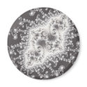 Silver Jellyfish Magnet by JamesOakley Silver Jellyfish Magnet