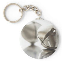 Silver Jingle Bells Key Chain