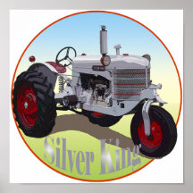 Silver King Tractor Posters