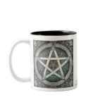 Silver Knotwork Pentacle Mug