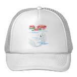 Silver Koi-Pink and Pink Lilies Hats