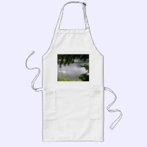 Silver Lake Framed by Evergreen Boughs aprons