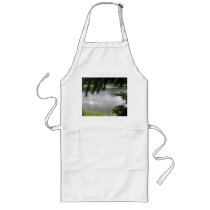 Silver Lake Framed by Evergreen Boughs aprons