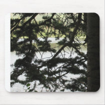 Silver Lake Through Pine Branches mousepads