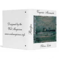 Silver Lake, Virginia Minnesota Recipe Folder binders by webmagician Silver Lake, Virginia Minnesota Recipe Folder binders
