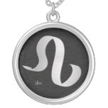 Silver Leo Zodiac Symbol Jewelry