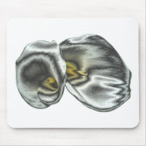 Silver Lilies Mouse Mats