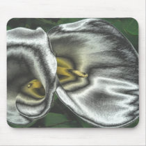 silver lilies mousepad