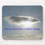 Silver Lining Mouse Pad