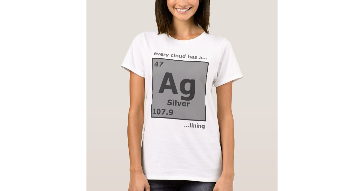 silver lining t shirt