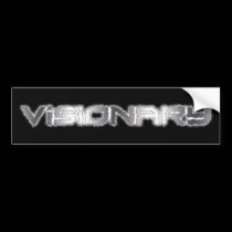 Silver Logo Bumper Sticker bumper stickers by ViSiONARYmetal Silver Logo Bumper Sticker bumper stickers