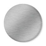 Silver Refrigerator Magnet