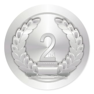 Silver Medal sticker