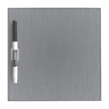Silver Metal Look Dry-Erase Boards