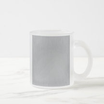Silver Metal Look Mug