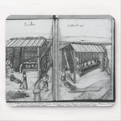 Silver mine of La Croix-aux-Mines, Lorraine Mousepad