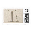 Silver Monogram stamps - letter L by PMCustomWeddings Silver Monogram stamps - letter L