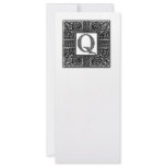 Silver Monogrammed Celtic Wedding Invitation