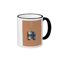 Silver-mounted lodestone, English, c.1710 Coffee Mug