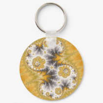 Silver Nebula Keychain by JamesOakley Silver Nebula Keychain