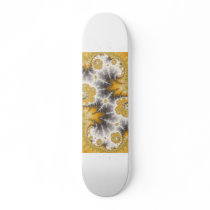 Silver Nebula Skateboard by JamesOakley Silver Nebula Skateboard
