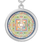SILVER NECKLACE & PENDANT Mandala of Compassion