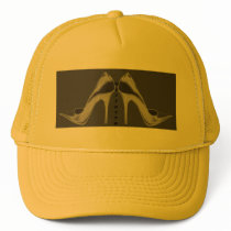 Silver Neon Stiletto's Hats